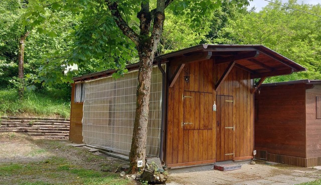 Caravan "Le Sorgenti - Chalet 13" with Mountain View & Private Garden