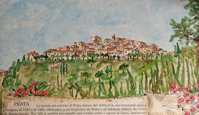 Casa Santina in borgo medievale