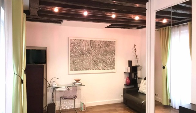 Charming studio Ile Saint Louis PARIS 4 ° ° - Paris in Paris