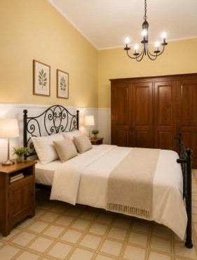 Clelia Holiday House- panoramic terrace overlooking the castle and the mountains