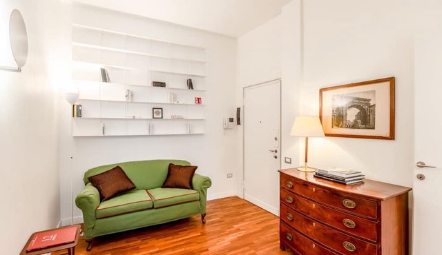Design and quiet retreat in Milan