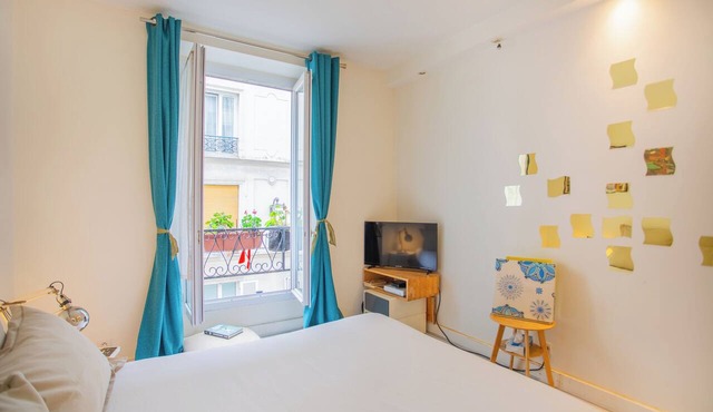 Faiderbe-Chaligny 1-Bed Apt, Sleeps 2 in Paris