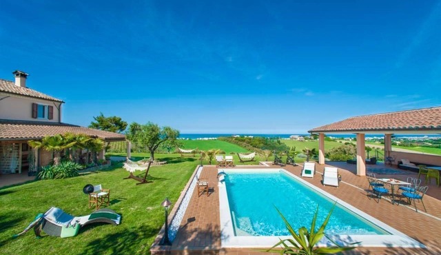 Holiday apartment San Costanzo for 1 - 6 persons with 3 bedrooms - Twin house