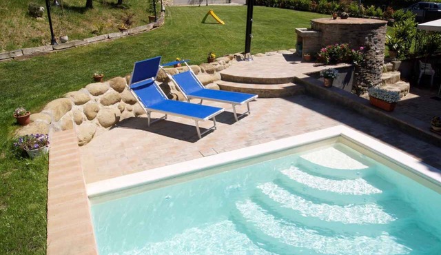Holiday apartment with pool