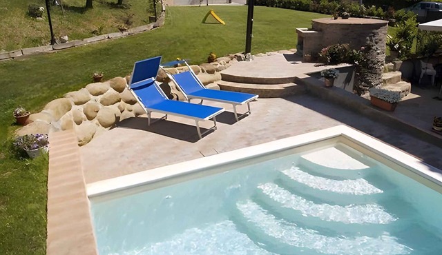 Holiday apartment with pool