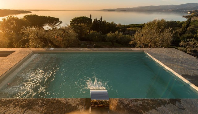Holiday Home in Magione with Lake View & Pool
