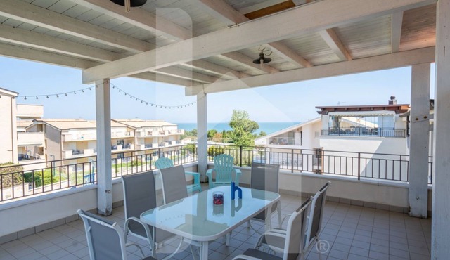 Homiday - Tamerici - Penthouse with sea view terrace