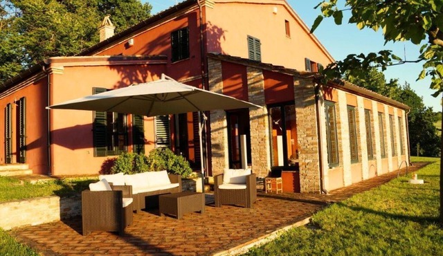 idyllic house in beautiful countryside