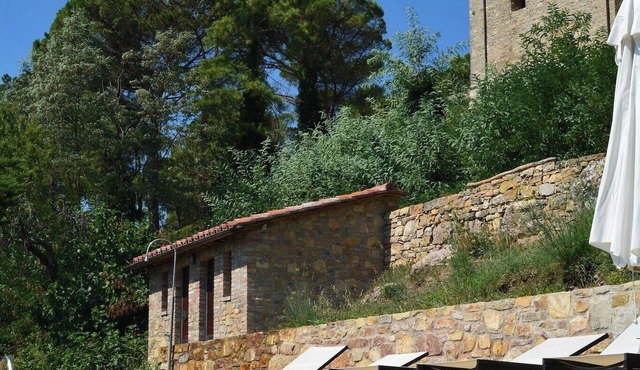 Italian villa in medieval town near Orvieto