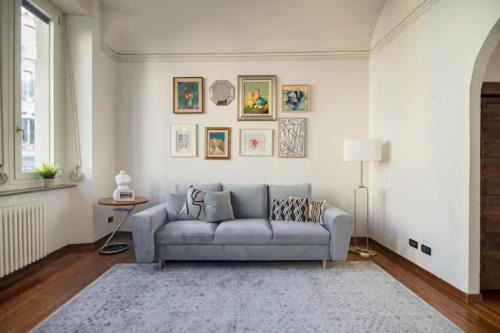 Large, luxurious family apartment in Biella's historic center