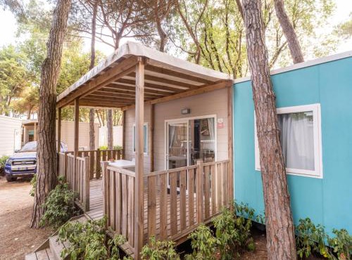 Mobile Home in the Adriano Family Camping Village