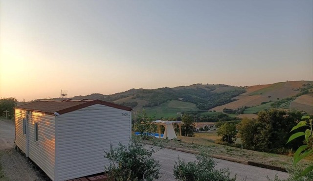 Mobile Home in the Sibillini Mountains
