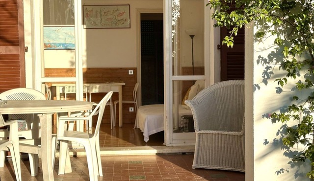 N205 - Numana, delightful two-room apartment with garden