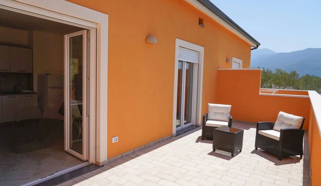 Oliblu Holiday Home – Superior Taggiasca Apartment with Partial Sea View