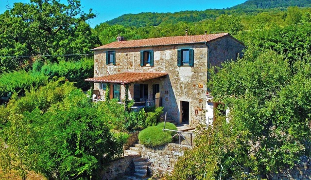 Panoramic villa in Tuscan Maremma