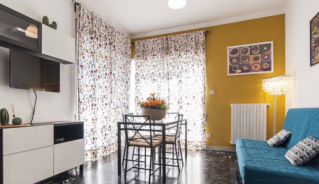 Pleasant apartment with Large balconies