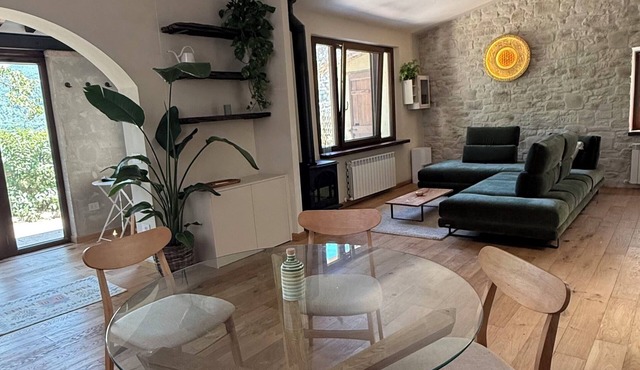 Private vacation home in the heart of Assisi large garden and panoramic views.