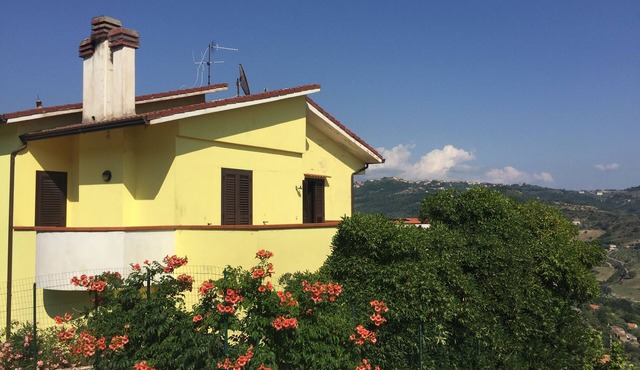 Room in panoramic villa