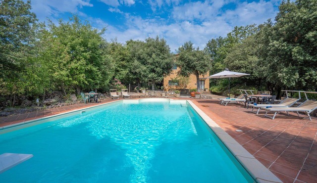 Santa Colomba House, Siena, Nature And Pool