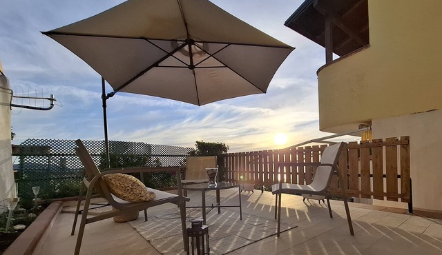 Sea view terrace in Agropoli