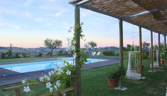 Staying in a traditional farmhouse inside our winery