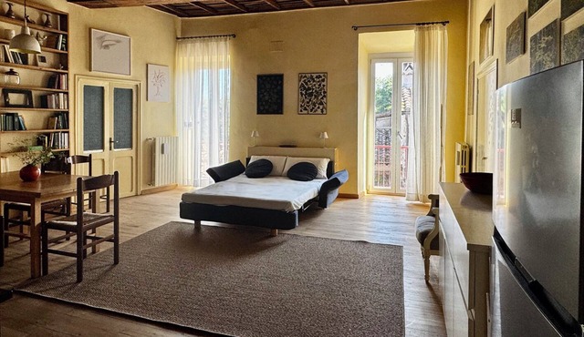 The House of Mina is in the heart of the small village of Carbognano in Tuscia