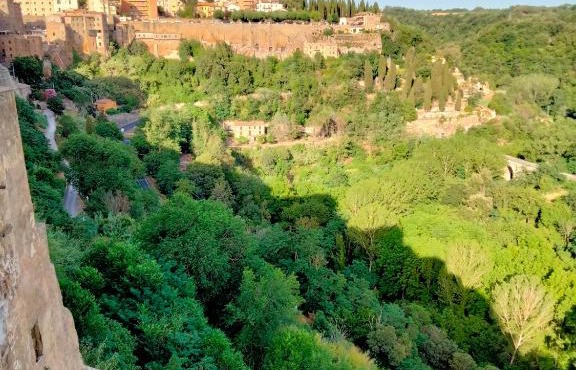 vista sulla vallata