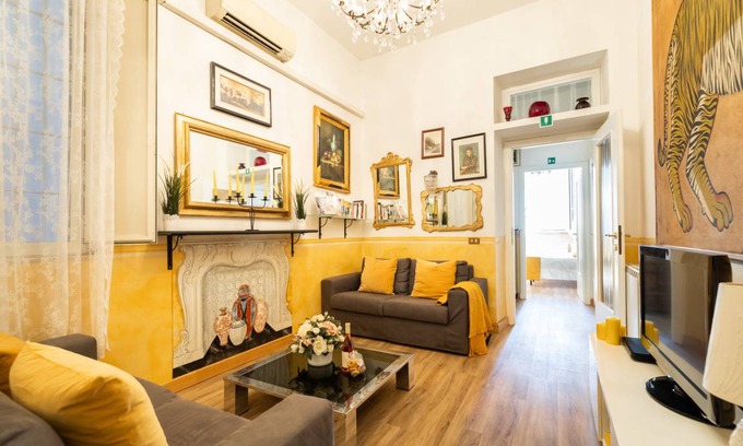 Rione V Ponte Apartment | 80 m² Apartment ∙ 2 bedrooms ∙ 4 guests