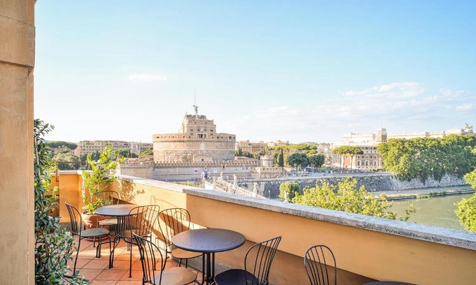 Rione V Ponte Apartment | Appartamento a Castel Sant'Angelo con terrazza