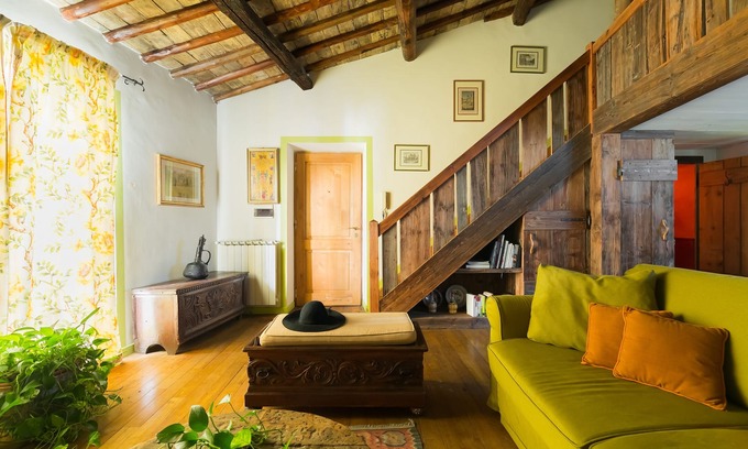Trastevere House | LA GENSOLA - Elegant loft on two levels - Tiberina-Trastevere island