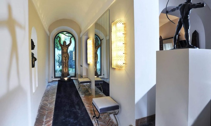 Trastevere Villa | La Palazzina Santa Dorotea, Splendid Rome Townhouse with Courtyard Garden