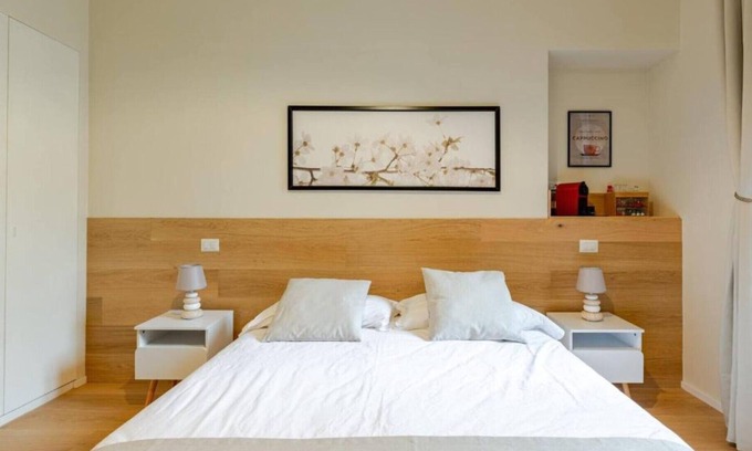 Rione IV Campo Marzio Apartment | Luxury room with private bathroom in the historic center of Rome.