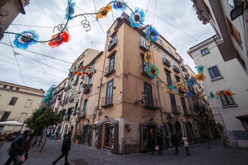 Photo of Buildings in Historical Downtown Salerno