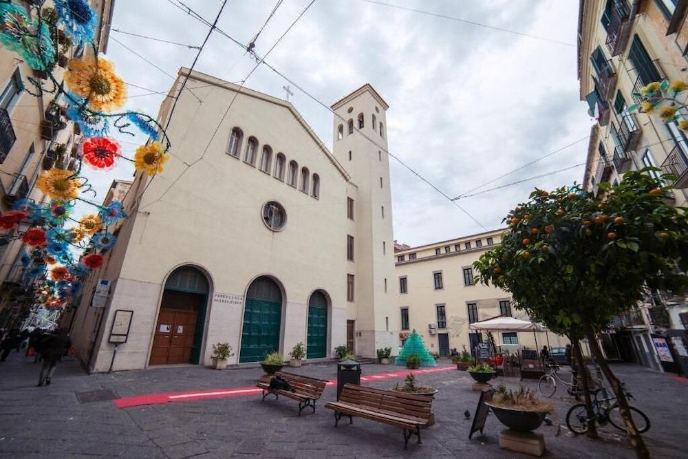 Photo of Buildings in Historical Downtown Salerno