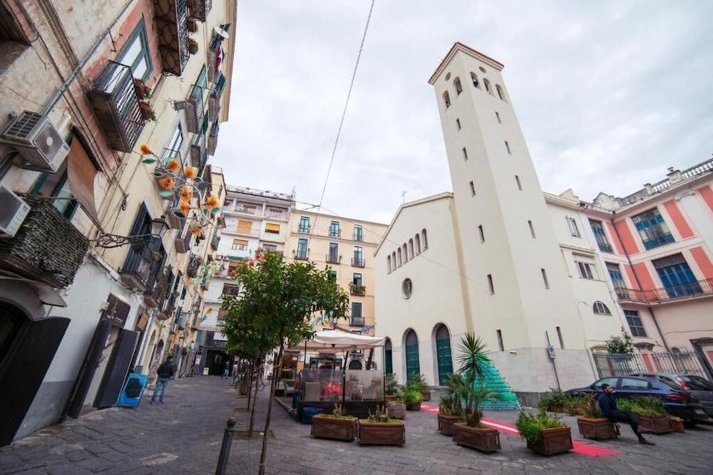 Photo of Buildings in Historical Downtown Salerno