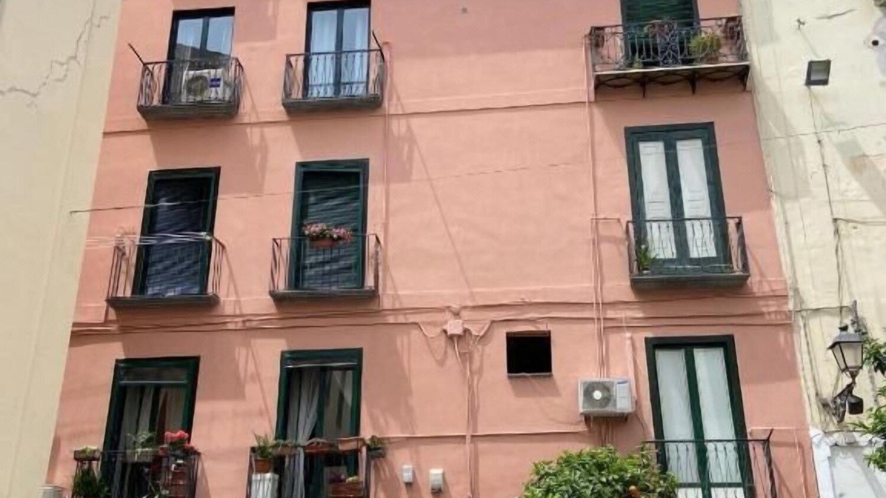 Photo of Buildings in Historical Downtown Salerno