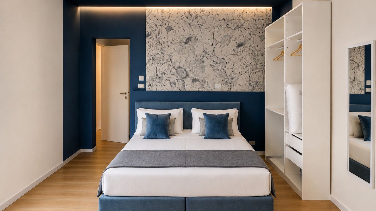 Photo of Bedroom in Magenta