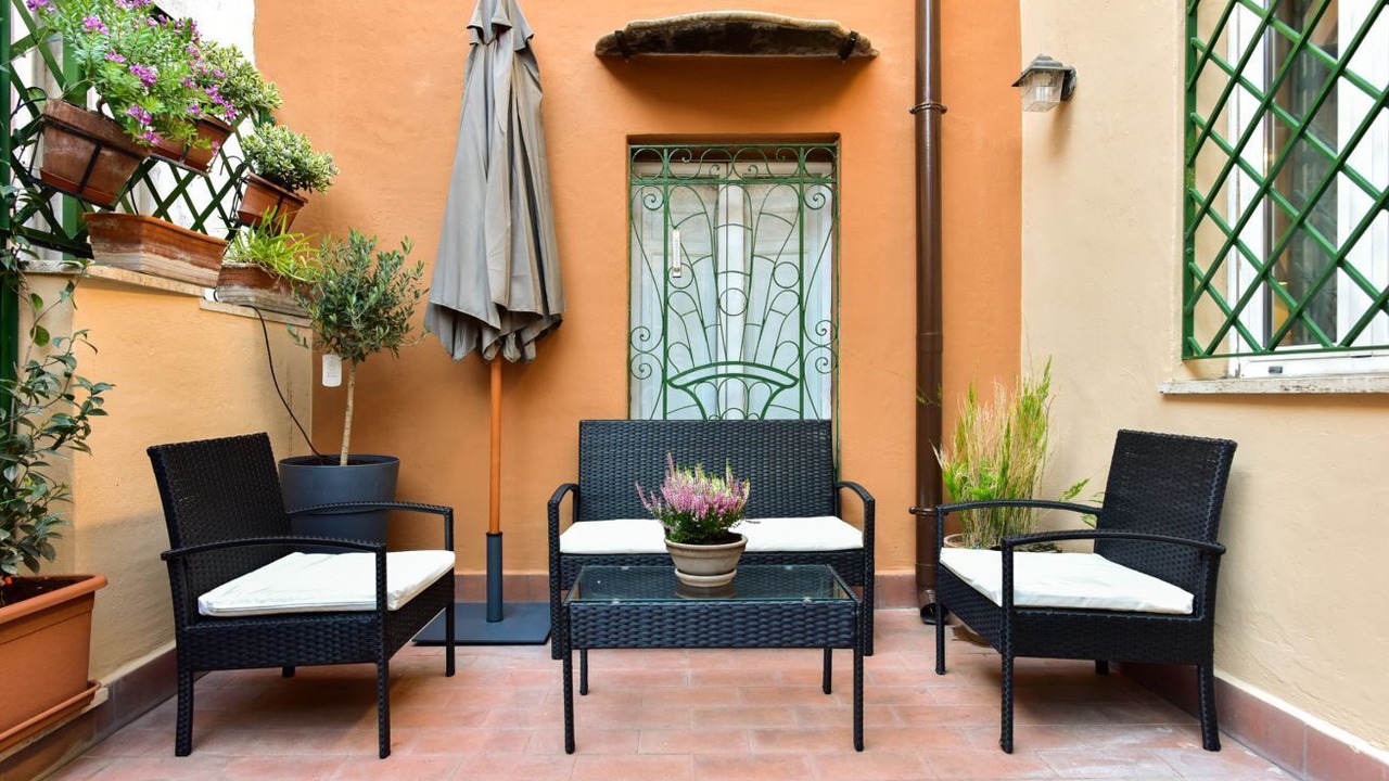 Photo of Patio Balcony in Rione IV Campo Marzio