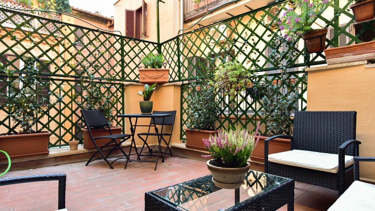 Photo of Patio Balcony in Rione IV Campo Marzio