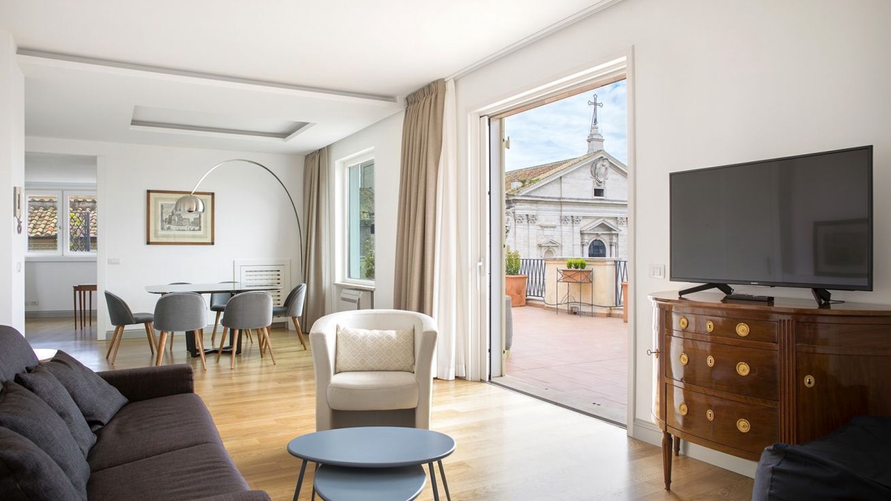Photo of Livingroom in Rione IX Pigna