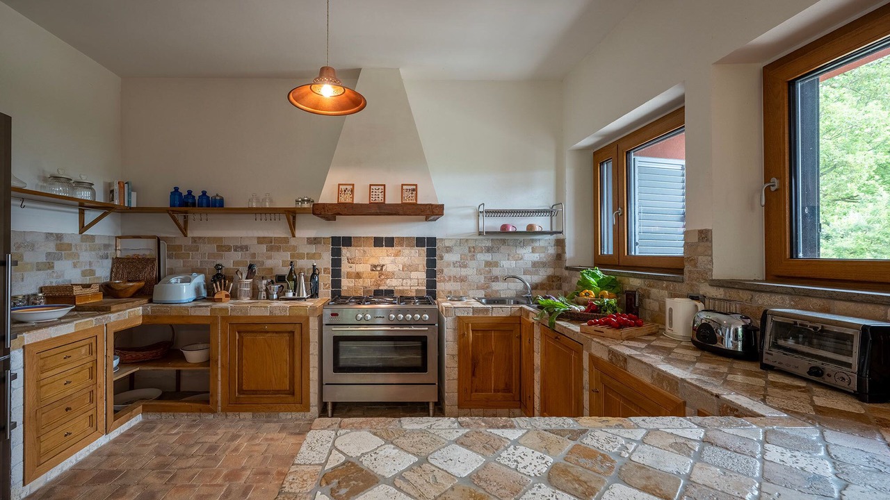 Photo of Kitchen in Villa San Giovanni in Tuscia