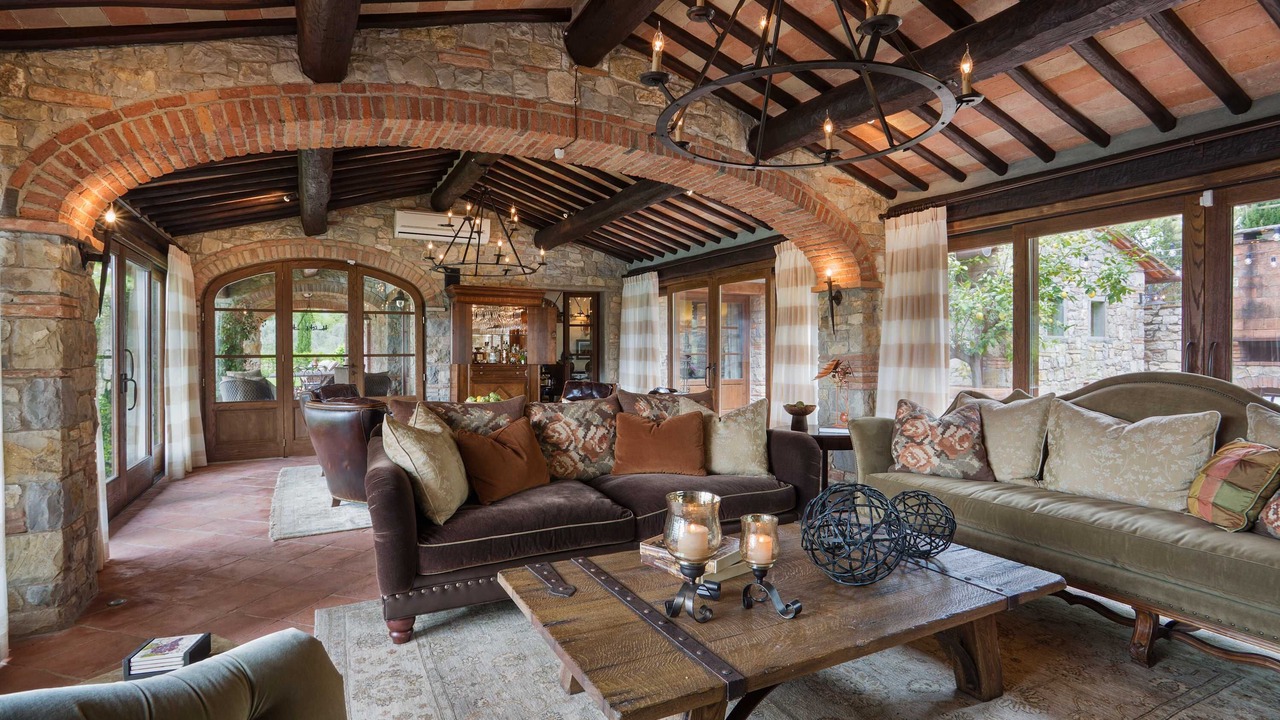 Photo of Livingroom in Gaiole in Chianti
