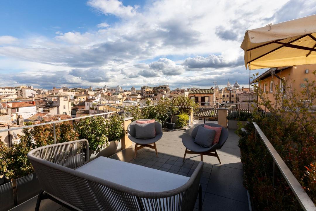 Photo of Patio Balcony in Rione VIII Sant'Eustachio
