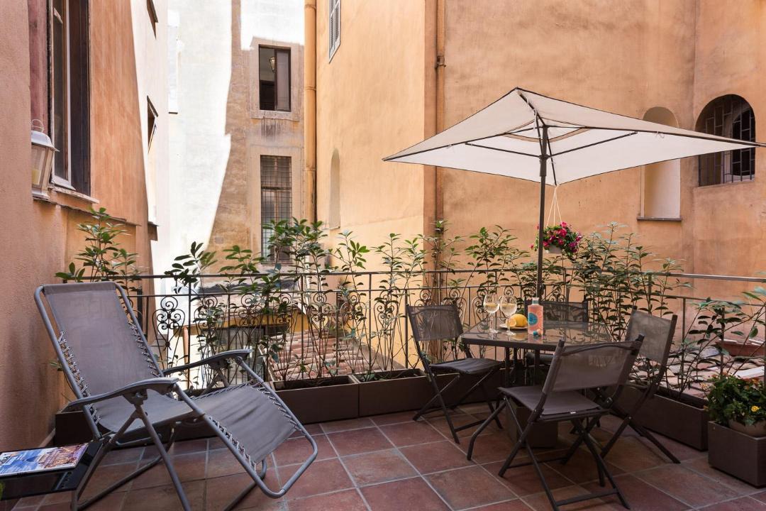 Photo of Patio Balcony in Rione IV Campo Marzio