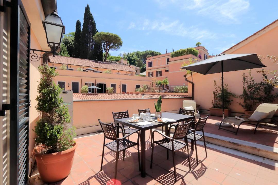 Photo of Patio Balcony in Rione IV Campo Marzio