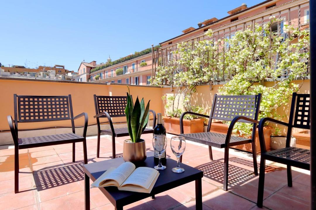 Photo of Patio Balcony in Rione IV Campo Marzio