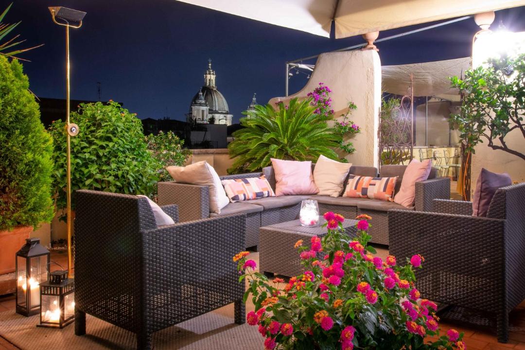 Photo of Patio Balcony in Rione VIII Sant'Eustachio