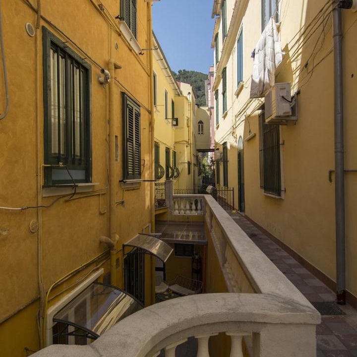 Photo of Buildings in Historical Downtown Salerno