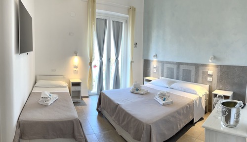 Triple Room, Terrace, Sea View