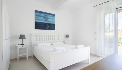 Basic Apartment, 1 Queen Bed with Sofa bed, Partial Sea View